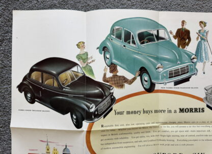 1950 Morris Minor, Oxford, Six Brochure - Image 11