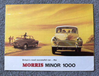 1969 Morris Minor and Traveller Brochure