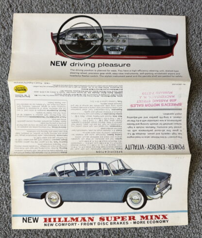 1962 Hillman Super Minx Brochure - Image 3