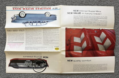 1962 Hillman Super Minx Brochure - Image 5