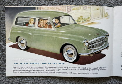 1956 Hillman Husky Brochure - Image 2