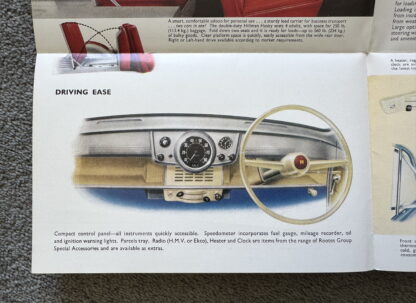 1956 Hillman Husky Brochure - Image 9