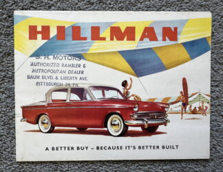 1960 Hillman Minx Brochure