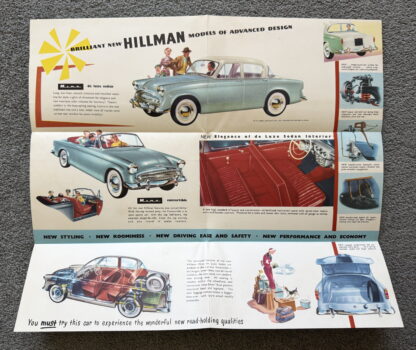 1956 Hillman Minx Brochure - Image 3