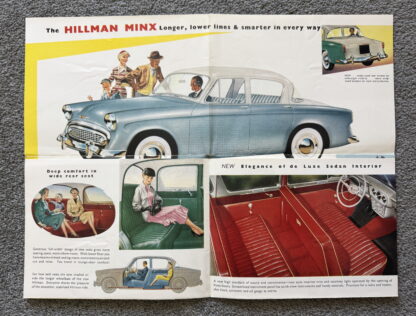 1956 Hillman Minx Brochure - Image 3
