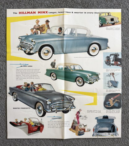 1956 Hillman Minx Brochure - Image 4