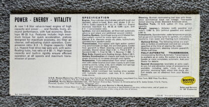 1961 Hillman Super Minx Brochure - Image 6