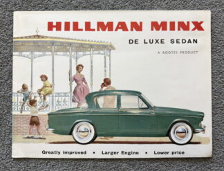 1961 Hillman Minx Brochure