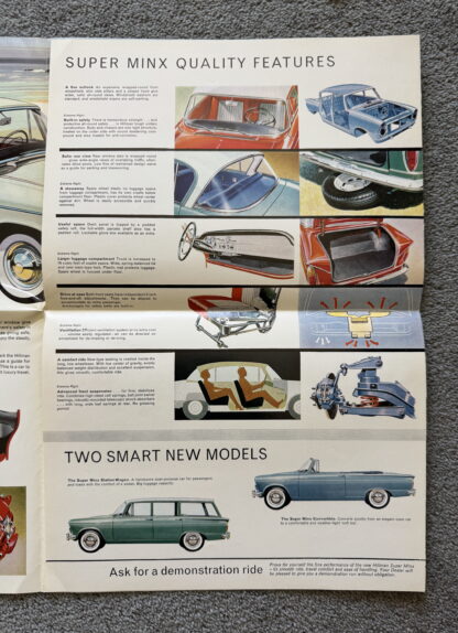 1962 Hillman Super Minx MKII Brochure - Image 5