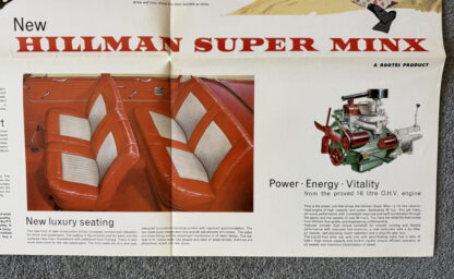 1962 Hillman Super Minx MKII Brochure - Image 7