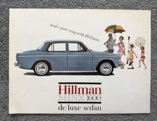 1963 Hillman Minx Brochure