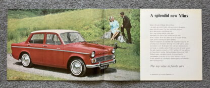 1963 Hillman Minx Brochure - Image 2