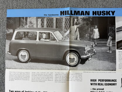 1964 Hillman Husky Brochure - Image 7