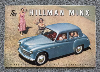 1952 Hillman Minx Brochure
