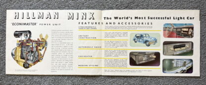 1952 Hillman Minx Brochure - Image 2