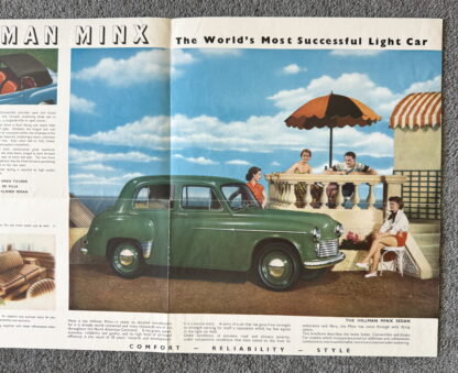 1952 Hillman Minx Brochure - Image 6