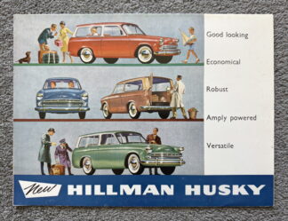 1961 Hillman Husky Brochure