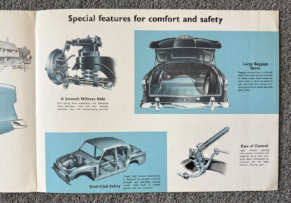 1957 Hillman Minx Sedan Brochure - Image 3