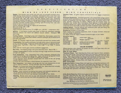 1957 Hillman Minx Brochure - Image 8