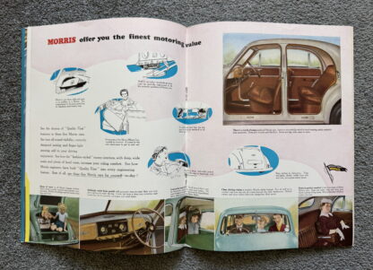 1952 Morris Minor, Oxford, Six Brochure - Image 6