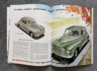1952 Morris Minor, Oxford, Six Brochure - Image 8