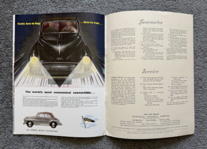 1952 Morris Minor, Oxford, Six Brochure - Image 10