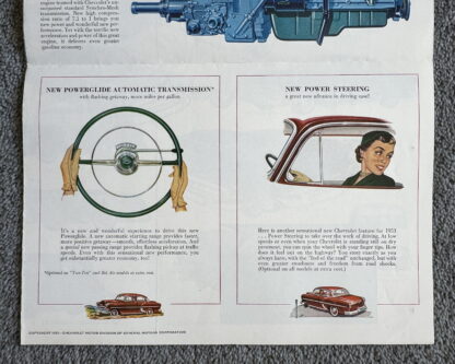 1953 Chevrolet Range Bel Air, Two Ten, One Fifty Brochure - Image 3
