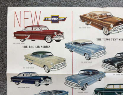 1953 Chevrolet Range Bel Air, Two Ten, One Fifty Brochure - Image 6