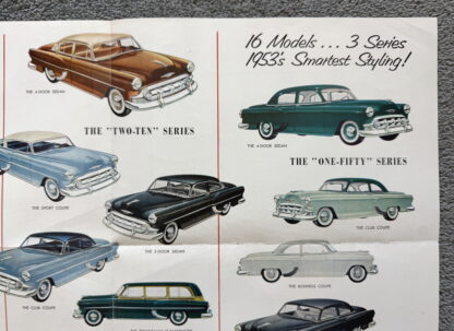 1953 Chevrolet Range Bel Air, Two Ten, One Fifty Brochure - Image 7