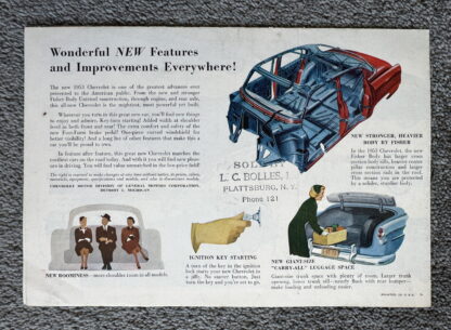 1953 Chevrolet Range Bel Air, Two Ten, One Fifty Brochure - Image 11