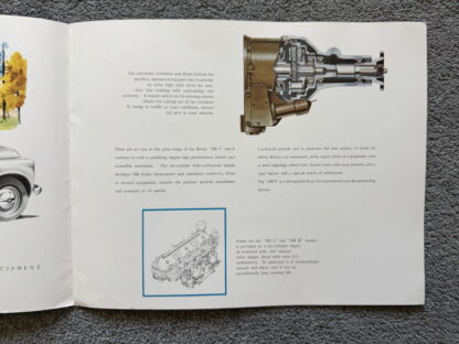 1957 Rover P4 105R, 105S Brochure - Image 4