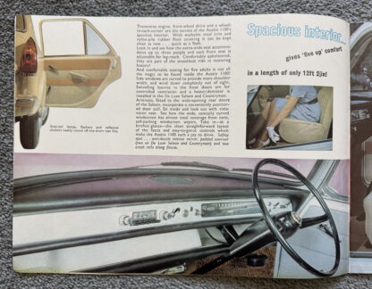 1966 Austin 1100 Saloon and Countryman Brochure - Image 4