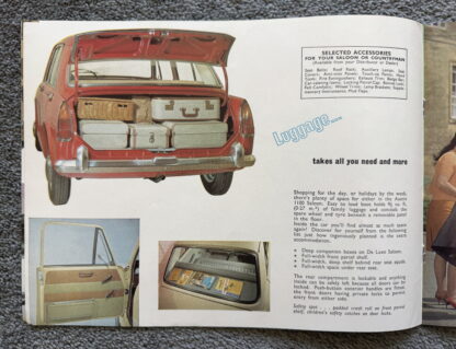 1966 Austin 1100 Saloon and Countryman Brochure - Image 6