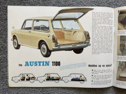 1966 Austin 1100 Saloon and Countryman Brochure - Image 9