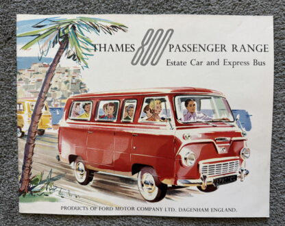 1960 Ford Thames 800 Express Bus, Estate Car Brochure