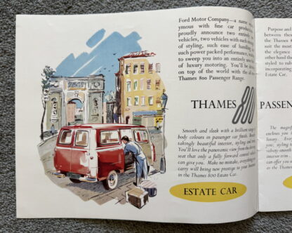 1960 Ford Thames 800 Express Bus, Estate Car Brochure - Image 3