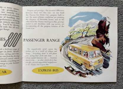 1960 Ford Thames 800 Express Bus, Estate Car Brochure - Image 4