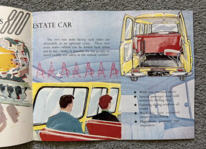 1960 Ford Thames 800 Express Bus, Estate Car Brochure - Image 6