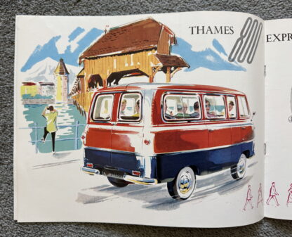 1960 Ford Thames 800 Express Bus, Estate Car Brochure - Image 7