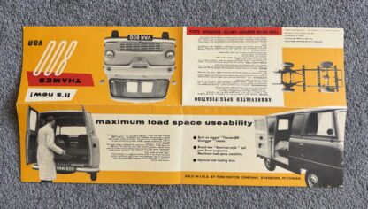 1957 Ford Thames 800 Van Brochure - Image 2