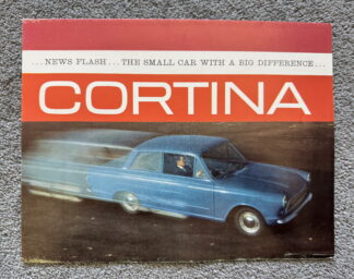 1962 Ford Consul Cortina Brochure