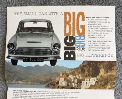 1962 Ford Consul Cortina Brochure - Image 4