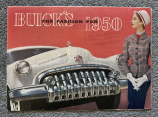 1950 Buick Special, Super Series 50, Roadmaster Series 70 Range Brochure