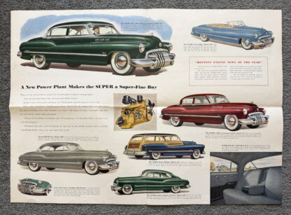 1950 Buick Special, Super Series 50, Roadmaster Series 70 Range Brochure - Image 4