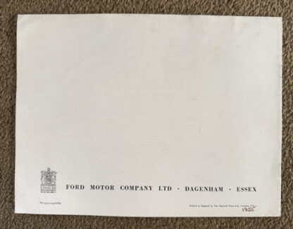 1954 Ford Anglia Brochure - Image 11