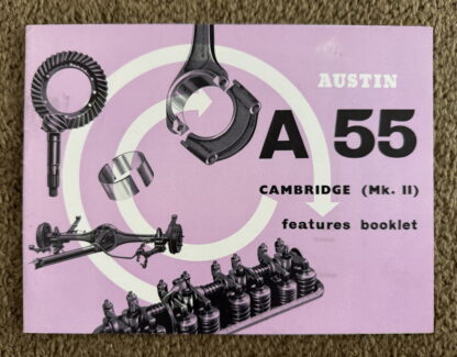 1959 Austin A55 Cambridge MK II Brochure