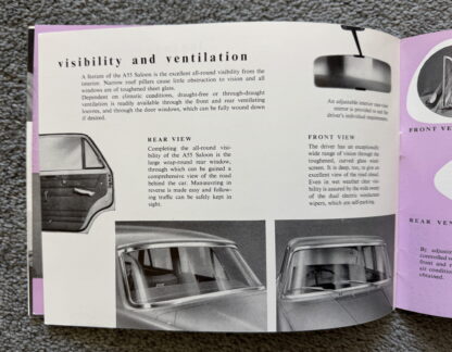1959 Austin A55 Cambridge MK II Brochure - Image 12
