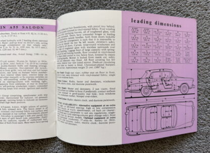 1959 Austin A55 Cambridge MK II Brochure - Image 15