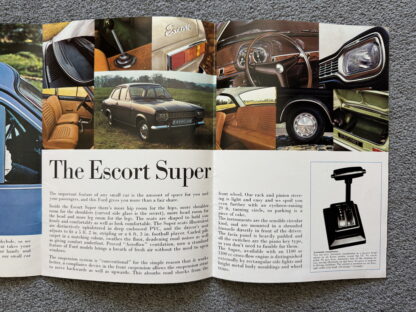 1968 Ford Escort, De Luxe, Super, GT, Estate Brochure - Image 4