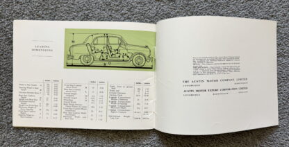 1955 Austin A40, A50 Cambridge Brochure - Image 15